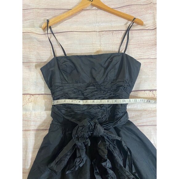 BCBGMaxazria Women's 100% Silk Sleeveless Bubble Dress - 6 - Picture 9 of 13